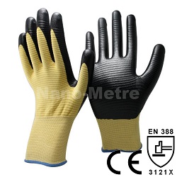 Нитриловые перчатки NY1350U3P-Y/BLK