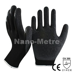 Латексные перчатки NM10902-BLK/BLK