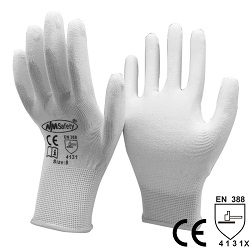 Перчатки полиуретановые PU1350-W