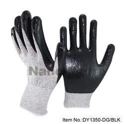 Противопорезные перчатки DY1350DG-BLK