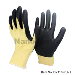 Перчатки полиуретановые DY110 -PU-H-Y