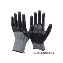 Противопорезные перчатки NMSAFETY DY1355DG- BLK