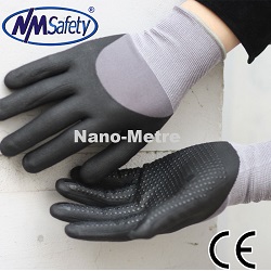 Нитриловые перчатки NY1355FD-BLK