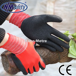 Латексные перчатки NM1350P-R/BLK($0.265-$0.28)
